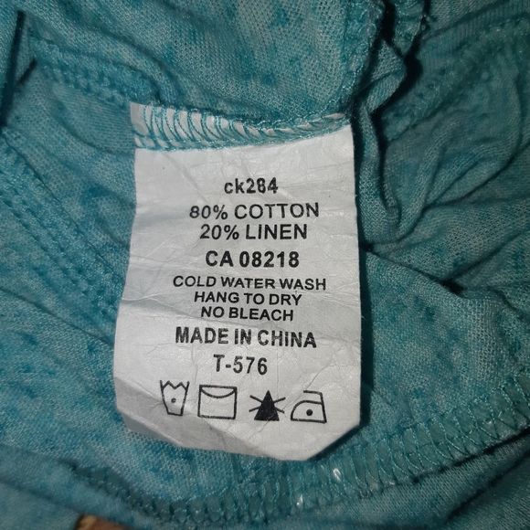 Womans B-Wear Short Dolman Sleeve Top - Picture 5 of 6